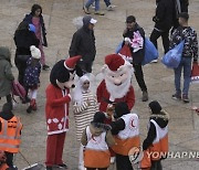 Palestinians Bethlehem Christmas