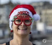 SWITZERLAND CHRISTMAS SWIMMING