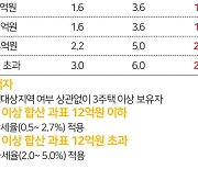 1주택자라도 '똘똘한 한 채'면 내년 종부세 더 오를 수도