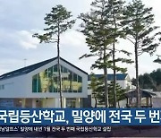 국립등산학교, 밀양에 전국 두 번째 착공