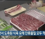 울산서 도축된 식육 유해 잔류물질 모두 적합