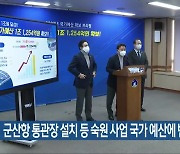 군산항 통관장 설치 등 숙원 사업 국가 예산에 반영