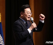 호남 찾아 발언하는 이재명 대표