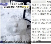 [와글와글] '눈사람 파괴' 이어 '눈사람 절도범 찾습니다'