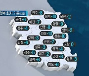 [날씨] 대구·경북 내일 최저 -10도~3도…낮 최고 -1도~5도