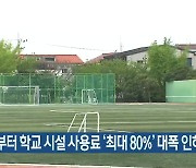 제주도, 내년부터 학교 시설 사용료 ‘최대 80%’ 대폭 인하