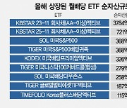 '피난처' 월배당 ETF, 반년새 1.2조 몰렸다