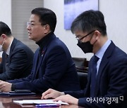 [포토] 비상경제차관회의 주재하는 방기선 차관