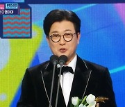 ‘올해의 예능인상’ 김성주, 눈물의 수상 소감 “어머니·아내에 감사” [MBC 연예대상]