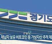 경기도, 체납자 보유 비트코인 등 가상자산 추적 체계 운영