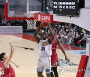 KCC 라건아, KBL 역대 5번째 1만 득점 달성…현역 최다 득점