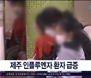 제주 인플루엔자 환자 급증