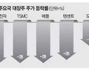 삼성전자·애플·TSMC 울고 … 中 마오타이만 선방