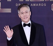 [TD포토] 박호산 '반가운 얼굴'