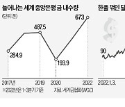 세계 각국, 金 쓸어담았다…55년 만에 최대