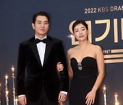 [포토] 주상욱-박진희, '태종 이방원의 주역들~'(2022 KBS 연기대상)