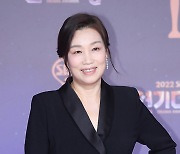 [TD포토] 김자영 '연기대상 왔어요'