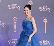 [포토] 한지현, '예쁜 미소로 등장' (2022 SBS 연기대상)