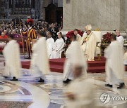 Vatican Pope New Year