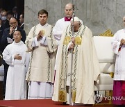 VATICAN POPE MASS