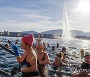 SWITZERLAND NEW YEAR SWIM