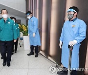 한덕수 총리, 코로나19 대응 인천공항 검역상황 점검