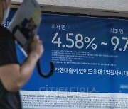 시중銀 주담대 금리 연 8% 첫 돌파