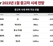 케이카 "1000만원대 중고차 시세 10% 내려"