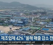 구미 제조업체 42% “올해 매출 감소 전망”