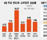 감산 다시 부각···'반도체 투톱' 날았다