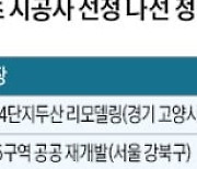 전국 정비사업장 시공사 선정 '속도'