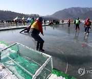 빙판 위 '축구의 신'은 누구…인제서 '얼음판 월드컵' 한판승부