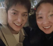 이민호, '케빈오♥' 공효진과 완전 무장 "추워서 바보 돼버림"