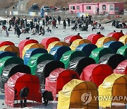 인파로 붐비는 평창송어축제