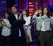 김옥빈, 신동엽과 19금 넘나드는 케미 ‘첫 사랑 교회누나’ (SNL3)