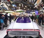 [CES2023 포토]벤츠의 전기 콘셉트카 'EQXX'