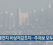 경남 미세먼지 비상저감조치…주의보 모두 해제