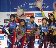 LATVIA LUGE WORLD CUP