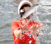 맨손잡기가 있어 즐거운 산천어축제