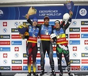 LATVIA LUGE WORLD CUP