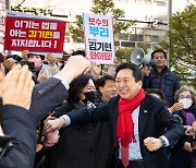 [포토]김기현 의원, '이기는 캠프' 개소식