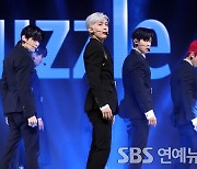 [E포토] SF9, '퍼즐을 풀어가는 미스터리 요원들'