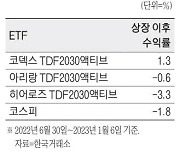 'TDF ETF' 반년 성적표 삼성·한화운용 웃었다