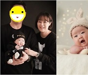 '재혼' 이재은, 44살에 낳은 생후 50일 딸+훈남 남편 첫 공개