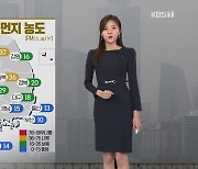 [퇴근길 날씨] 포근한 겨울…내일도 일부 미세먼지