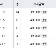 용인 지곡동 자봉마을써니밸리 114㎡ 3억3000만원에 거래