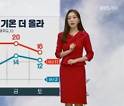 [날씨] 제주 내일 남풍 영향으로 한낮 기온 20도… 오후부터 많은 ‘비’