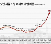 이자 부담에 싸고 작은 아파트로 몰린다…소형 거래 역대 최고