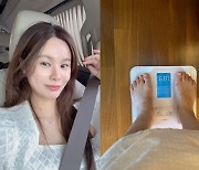 '정성호♥' 경맑음, 다섯째 출산 후 61kg 인증 "20kg가량 늘었다"