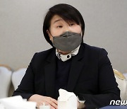 여성 경제활동 참여확대 방안 발언하는 김종미 여가부 여성정책국장